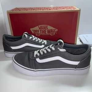Vans Canvas Grey White (Ward-Pewter)